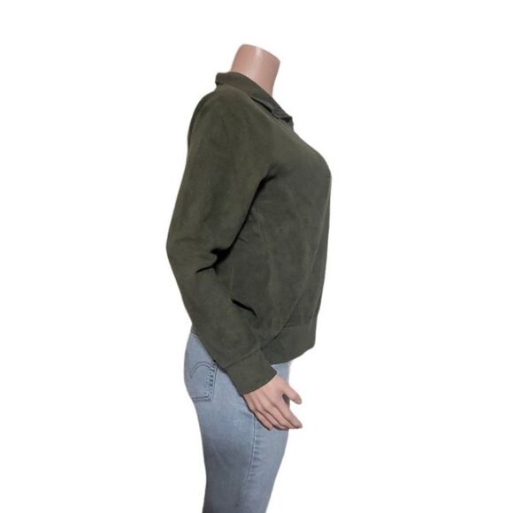 Pulp womens long sleeve mistle half zip fleece sweatshirt pullover, sweater M - Picture 5 of 6